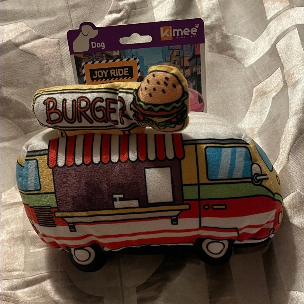 Dog toy Burger Food Truck Plush - Multicolor